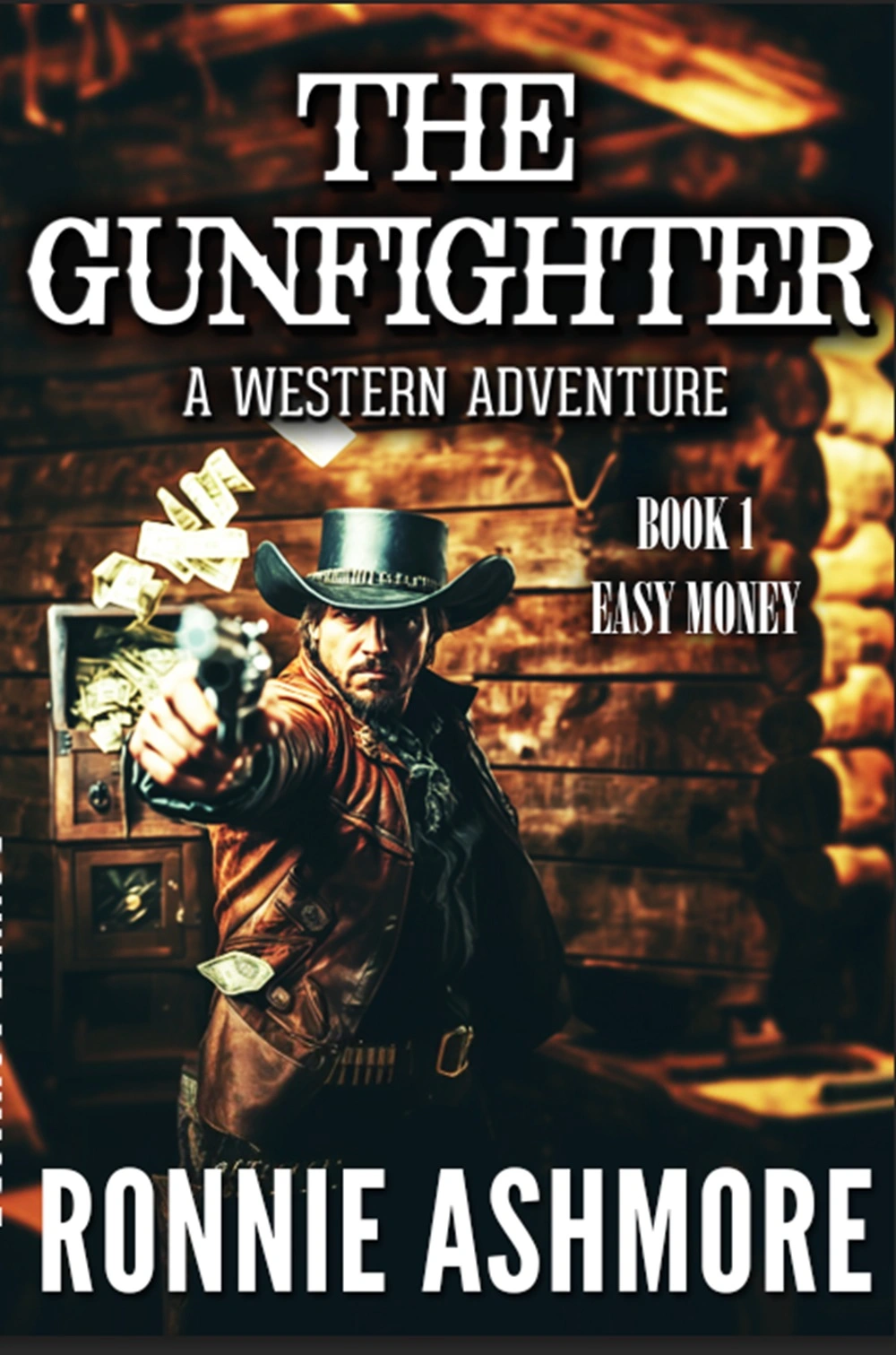 The Gunfighter Western Adventure by Ronnie Ashmore Novel